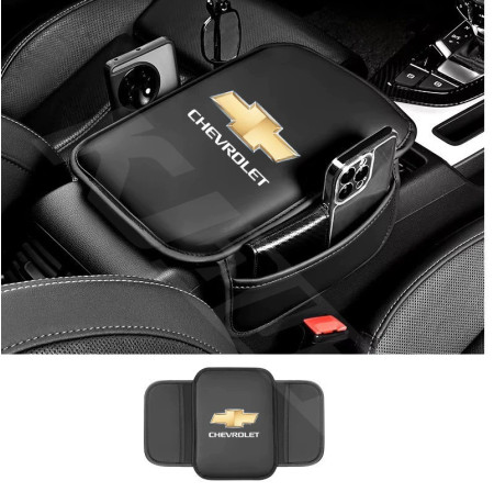 Capa Protetora de Couro para Apoio de Braço de Carro Chevrolet Capa Protetora de Couro para Apoio de Braço de Carro Chevrolet